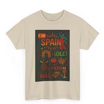 Vintage Madrid Spain T-Shirt: Iberian Heritage Graphic Tee S