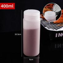 Practical 400/600ml Spice Jar Clear Plastic with Shaker Lids for Kitchen Storage Solutions 400ML