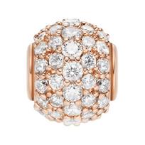 Daniel Wellington Full mosaic design, brass crystal necklace/pendant, same style for men and women, rose gold DW00400436 auksas