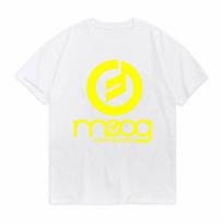 Moog Synthesizer Logo T Shirt For Music Lovers Comfortable Stylish Designer Top For Everyday Wear Unisex Short Sleeve Tee S