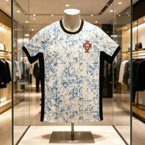 Naujas Portugalijos Specialaus Leidimo Sportinis Marškinėlis Retro Y2K Dizaino T-shirt Tinka Vyrams Moterims Vasaros Kvėpuojantis Viršus Šeimos Vaikų Marškinėliai 2XL black