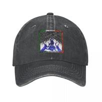ESC 2024 Bambie Thug Doomsday Blue Ireland Baseball Caps Outfit Vintage Distressed Denim Hat Casquette Outdoor Activities Gift One Size