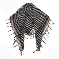 Cotton Plaid Keffiyeh Head Neck Scarves Arab Wrap With Tassel Shemagh Desert Scarf Ready Stock Available