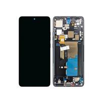 Écran LCD - Motorola - Edge 50 Pro - Noir Carbone - Avec châssis - Original