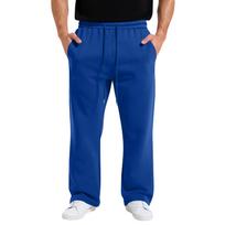 Men's Baggy Sweatpants Wide Leg Sweat Pants With Pockets L mėlyna