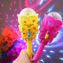 1pcs Glow Stick Electric Projection Magic Wand Flashing All Over The Sky Star Flashing Luminous Toy