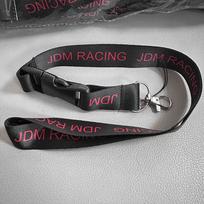 JDM RACING 2 viename mobiliojo telefono dirželis raktų pakabukas diržas ženkliukas kaklo juosta raktų pakabukas nuo pametimo ženkliukai ID mobiliojo telefono virvelė kaklo dirželiai