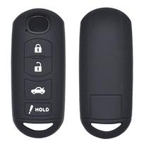 Tinka MAZDA 3 6 MX-5 CX-3 CX-5 CX-7 CX-9 SCION IA Fob Shell Skin Protector 2016 2017 4 mygtukų silikono nuotolinio rakto dangtelio dėklas