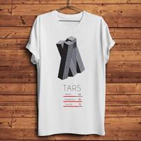 Summer Interstellar Cute Humor Robot TARS Funny Geek Tee Men New White Casual Tshirt Unisex Humorous Droid Geeker Streetwear Tee S