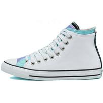 Converse Chuck Taylor All Star Double Upper Comfortable and Versatile High Top Canvas Unisex White 39 white