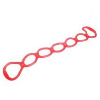 Pull Rope Resistance Band 7 Holes Silicone Elastic Gym Training Yoga Pilates Fitness Body Muscle Relaxation Home Exercise Tool