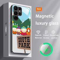 Cool South Park Cartoon Phone Case For Samsung S26 S25 S24 S23 S22 S21 S20 Plus Ultra Glass Magnetic Case Galaxy S21 FE 5G