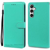 A17 dėklas Samsung Galaxy A17 dėklas Piniginė Odinis Atverčiamas Dangtelis Samsung A17 5G Dėklui A175F A176B 4G Telefono Dangtelis Coque Fundas Samsung A17 5G 4G brown