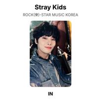 Stray Kids ROCK()-STAR MUSIC KOREA Official Photocard CHANGBIN blue