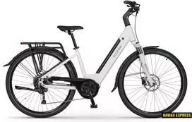 Kita Dviratis 28 ECO LX100 Baltas 36V 504 Wh baltas eco