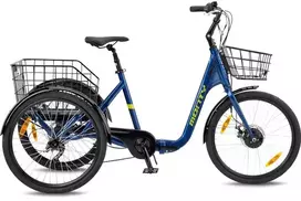 Blue Dviratis 24 E-TRIKE NUKE 24 24 mėlynas monty bikes