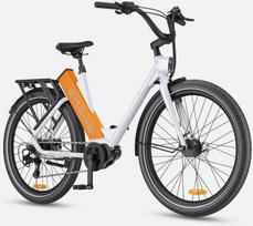 Dviratis 27,5" elektrinis Engwe P275 ST balta/oranžinė