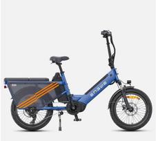 Dviratis 20" elektrinis Engwe LE20 mėlynas viena baterija