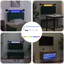 LED juosta 55 cm Įvairiaspalvis PVC