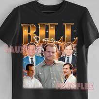 Bill Paxton Retro Collage Graphic T-Shirt, Actor Fan Merch Tee XL