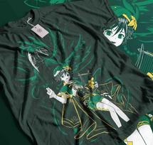 Genshin Impact Unisex T-Shirt - ganyu / Wanderer / Kunikuzushi, Japanese Anime Genshin Impact, Gaming T-Shirt, Anime Waifu Shirt S
