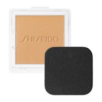 SHISEIDO Makeup Synchro Skin Custom Finish Powder Foundation 220 Linen SPF35 Foundation Powder Covers Uneven Skin Provides Makeup Shiseido