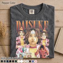 Daisuke Mouthwashing Video Game Graphic Tee – Funny Absurd Gaming Shirt – Indie Game Character Merch – Gift for Gamer Fan FD S black