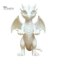 Fantasy Dragon Decor 3D Printed Shaped Pen Holder, Creative Claw Desk Holder Organizer for Pens Lipstick Jewelry, Small Desktop Storage balta