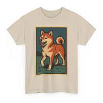 Shiba Inu T-Shirt: Retro Comic Meme Dog Lover Tee XL