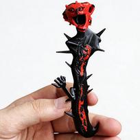 NEW 4Inch Horror Spiked Creature Action Figure 3D Printed Boilin-g One Scary Collectible Toy for Halloween Desk Decor Ornament