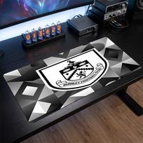 Burnley Football Print Large Mouse Pad, Anti-Slip Extended Gaming Desk Mat for Office Home 30cmx60cm（11.8x23.6inch）