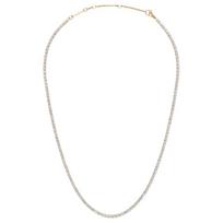 Daniel Wellington Starlight Tennis Zircon Alloy Necklace Men and Women Same Style Couple Rose Gold DW00400390 auksas