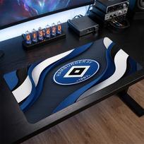 Hamburger SV Football Print Large Mouse Pad, Anti-Slip Extended Gaming Desk Mat for Office Home 30cmx60cm（11.8x23.6inch）