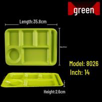 Melamine Divided Canteen Plate