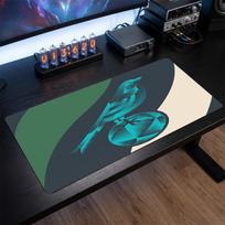 Norwich City Football Print Large Mouse Pad, Anti-Slip Extended Gaming Desk Mat for Office Home 30cmx60cm（11.8x23.6inch）