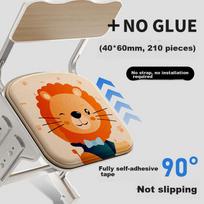 Qiqijia Classroom Chair Cushion, Thickened Memory Foam, Student Seat Pad, Dormitory Stool Seat Cushion, Chair Pad, Butt Pad