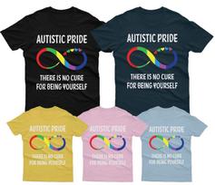 Autistic Pride Autism Awareness Day Promoting Love And Acceptance T-Shirt #AD M