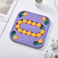 Hot Sale Turntable Interactive Pet Puzzle Feeder Dog Slow Feed Bowl & Mental Stimulation Treat Dispensing Dog Toys
