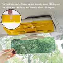 1 vnt. HD Anti-UV Anti-glare Akiniai Užsegami, Vairavimo Transporto Priemonės Skydas Vaizdui, Skydelis, Pasukamas Vairavimo Veidrodėlis, Automobilio Saulės Skydelis onesize