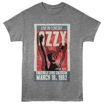 Ozzy Osbourne Live In Concert Knoxville Civic Coliseum 1982 Poster Men's T Shirt 2XL