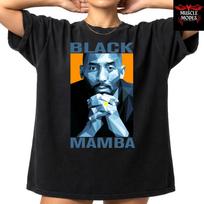 Kobe Bryant 'Black Mamba' NBA Tribute Premium Unisex Basketball T-Shirt L