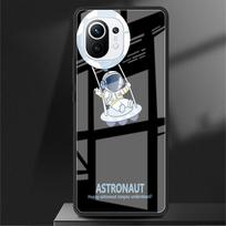 Glass Case For Xiaomi Poco X3 NFC 11 Lite 11T F3 M3 For Redmi Note 11 10 9 8 Pro 10S 9S 9A 9C Phone Cover  Cute Astronaut Xiaomi Poco X3 NFC