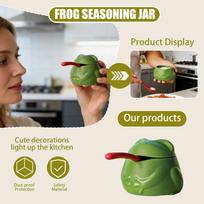 Cute -shaped Shaker, 3D Printed Kitchen Seasoning Container. One Size žalia