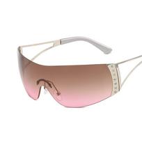 Cyberpunk Y2K Sunglasses Women Fashion Rimless One Piece Sun Glasses Men Vintage Shades 2000S Accessories 90S Gradient Glasses only 1pcs sunglasses gray