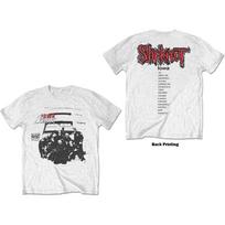 Slipknot Iowa Track List T-Shirt White New Unisex T-Shirt XXL