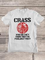 Crass Band Who Do They.. White T Shirt Full Size Gift Fan AM839 Unisex T-Shirt S