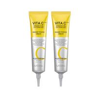 MISSHA Vita C Plus Eraser Toning Cream 30ml x2 – 8% Vitamin C Derivative, Tone Care & Elasticity Support Cream 30ml 2ea