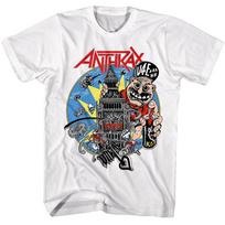 Anthrax Not Man Big Ben London Men's T Shirt Heavy Metal Concert Tour Merch L