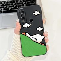 For Huawei P30 Lite Case MAR-LX1A MAR-LX1M MAR-LX2 Camera Protection Soft Cover For Huawei Nova 4e Honor 20S Cartoon Phone Cases Huawei Nova 4E