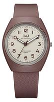 Solar No Battery Replacement 10 ATM Water Mocha [Citizen Q&Q] Watch, Q&Q Powered, Required, Resistant, Lightweight, Analog, E11A-004VK,